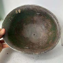 Load image into Gallery viewer, Original WW2 Helmet British / Canadian Army WW2 Mk3 Turtle Helmet - The Militaria Shop
