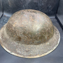 Load image into Gallery viewer, Original WW2 British Army Mk2 Combat Helmet Shell - South African Manufactured - The Militaria Shop