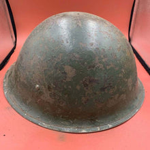 Charger l'image dans la galerie, Original British / Canadian Army WW2 Soldiers Military Combat Mk3 Turtle Helmet - The Militaria Shop