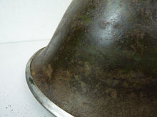 Load image into Gallery viewer, Original Mk3 Canadian / British Army WW2 Turtle Helmet High Rivet - The Militaria Shop