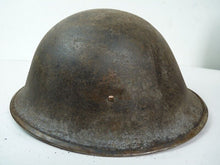 Load image into Gallery viewer, Original Mk3 Canadian / British Army WW2 Turtle Helmet High Rivet - The Militaria Shop
