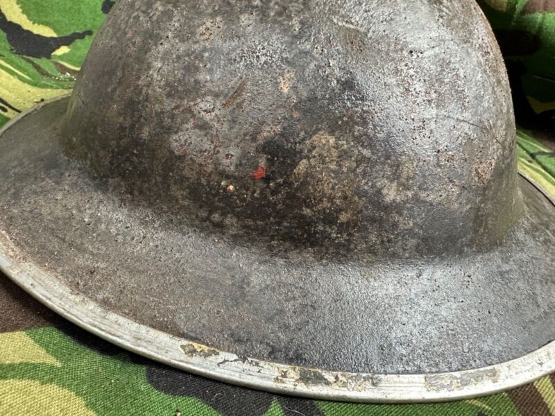 British Army Mk2 Brodie Helmet - Original WW2 - South African Manufactured - The Militaria Shop
