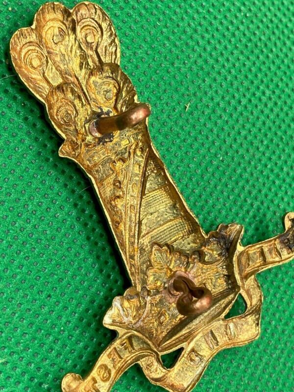 Original WW1 / WW2 British Army 11th Hussars Cap Badge - The Militaria Shop