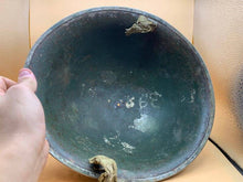Load image into Gallery viewer, Original WW2 Onwards (1945-1952) British Army Mk4 Turtle Helmet - The Militaria Shop