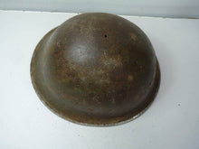 Charger l'image dans la galerie, Original WW2 British / Canadian Army Mk3 High Rivet Turtle Army Combat Helmet - The Militaria Shop