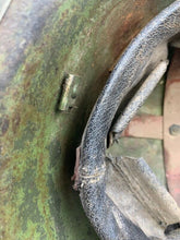Load image into Gallery viewer, Original WW2 Canadian / British Army Mk3 High Rivet Turtle Helmet - The Militaria Shop