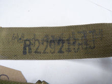Load image into Gallery viewer, Original WW2 Pattern British Army L Straps Pair - 37 Pattern Webbing Haversack - The Militaria Shop