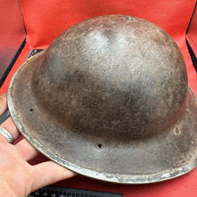 Load image into Gallery viewer, British Army Mk2 Brodie Helmet - Original WW2 - South African Manufactured - The Militaria Shop