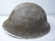 Load image into Gallery viewer, Mk3 Canadian / British Army Original WW2 Turtle Helmet High Rivet - The Militaria Shop