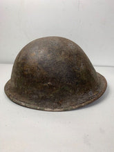 Charger l'image dans la galerie, Mk3 Canadian / British Army Original WW2 Turtle Helmet High Rivet - The Militaria Shop