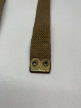 Load image into Gallery viewer, Original WW2 British Army 37 Pattern L Straps Pair - Wartime Dated - The Militaria Shop