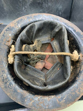 Load image into Gallery viewer, Original WW2 British Mk2 Army Helmet & Liner - The Militaria Shop