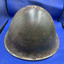 Load image into Gallery viewer, Original WW2 British/Canadian Army Mk3 Combat Helmet - The Militaria Shop
