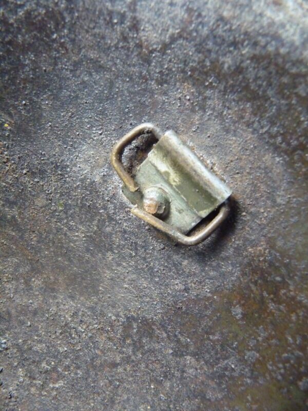 Mk3 Canadian / British Army Original WW2 Turtle Helmet High Rivet - Camouflaged - The Militaria Shop