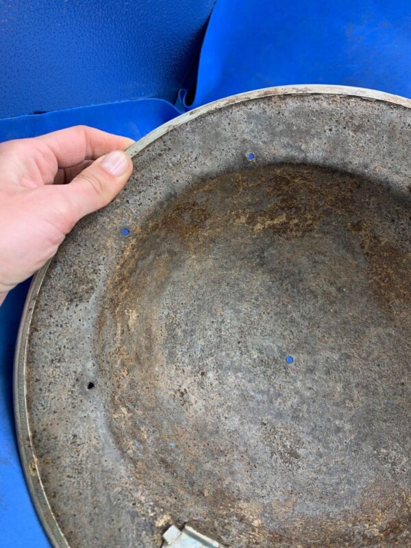 Original WW2 British Army South African Made Combat Helmet Mk2 Brodie - The Militaria Shop