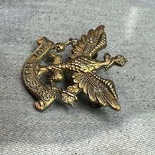 Load image into Gallery viewer, Original WW2 British Army Cap Badge - 26th Hussars - The Militaria Shop
