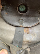 Load image into Gallery viewer, Original WW2 British Home Front Civil Defence Wardens Helmet & Liner - The Militaria Shop