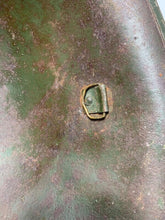 Load image into Gallery viewer, Mk3 Canadian / British Army Original WW2 Turtle Helmet High Rivet - The Militaria Shop