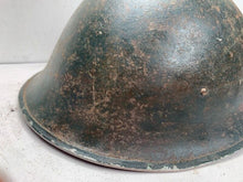 Load image into Gallery viewer, Original WW2 British / Canadian Army Mk3 Turtle Helmet - The Militaria Shop
