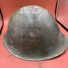 Charger l'image dans la galerie, Original British / Canadian Army WW2 Soldiers Military Combat Mk3 Turtle Helmet - The Militaria Shop