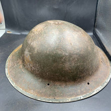 Load image into Gallery viewer, British Army WW2 Mk2 Brodie Helmet - Original South Africa Manufactured - The Militaria Shop