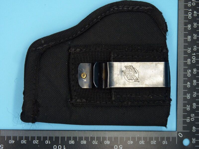 Black Fabric Tactical Belt Mounted Pistol Holster - Front Line - The Militaria Shop