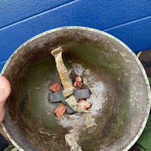 Load image into Gallery viewer, WW2 Canadian Army Mk3 Turtle Helmet - Original Helmet Shell - High Rivet - The Militaria Shop