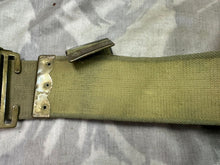 Load image into Gallery viewer, Original WW1 British Army 1908 08 Pattern Webbing Belt - 1924 Dated - 42" W - The Militaria Shop