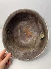 Load image into Gallery viewer, Mk3 Canadian / British Army Original WW2 Turtle Helmet High Rivet - The Militaria Shop