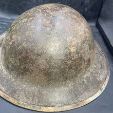 Load image into Gallery viewer, Original WW2 British Army Mk2 Combat Helmet Shell - South African Manufactured - The Militaria Shop
