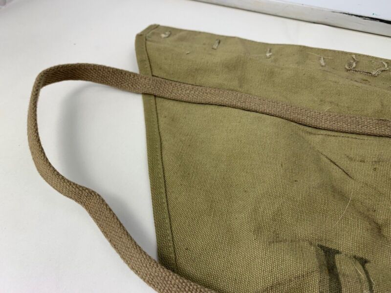Original WW2 US Army M1928 Haversack Pack Tail - 1944 Dated - The Militaria Shop