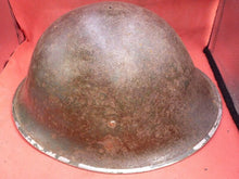 Load image into Gallery viewer, Original WW2 British / Canadian Army Mk3 Turtle Helmet - The Militaria Shop