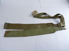 Load image into Gallery viewer, Original WW2 Pattern British Army L Straps Pair - 37 Pattern Webbing Haversack - The Militaria Shop
