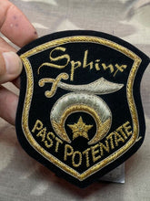 Load image into Gallery viewer, Unknown Regimental / Military Bullion Weave Blazer Badge - The Militaria Shop