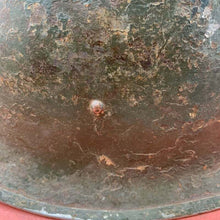 Charger l'image dans la galerie, Original British / Canadian Army WW2 Soldiers Military Combat Mk3 Turtle Helmet - The Militaria Shop