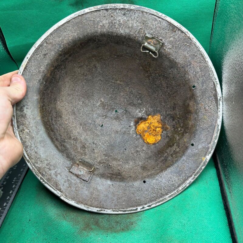 British Army Mk2 Brodie Helmet - Original WW2 - South African Manufactured - The Militaria Shop