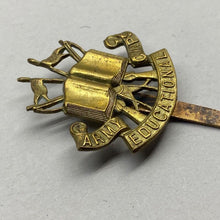 Charger l'image dans la galerie, WW1 / WW2 British Army EDUCATION CORPS Brass Cap Badge. - The Militaria Shop