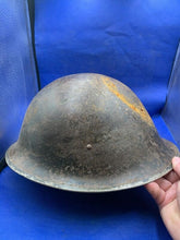 Load image into Gallery viewer, WW2 Canadian / British Army Mk3 Turtle Helmet Original - The Militaria Shop