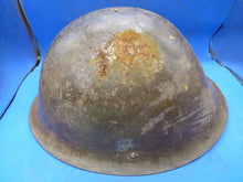 Load image into Gallery viewer, Original WW2 Onwards British Army Mk4 Turtle Helmet - The Militaria Shop