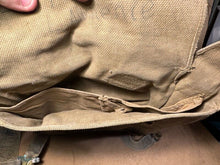Load image into Gallery viewer, Original WW2 British Army / RAF 37 Pattern Small Pack & L Strap Set - The Militaria Shop