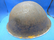 Load image into Gallery viewer, Original WW2 Onwards British Army Mk4 Turtle Helmet - The Militaria Shop