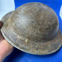 Load image into Gallery viewer, Original WW2 British Army Mk2 Combat Helmet Shell - The Militaria Shop