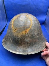 Load image into Gallery viewer, WW2 Canadian / British Army Mk3 Turtle Helmet Original - The Militaria Shop