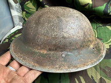 Charger l'image dans la galerie, British Army Mk2 Brodie Helmet - Original WW2 - South African Manufactured - The Militaria Shop