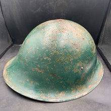 Charger l'image dans la galerie, British / Canadian Army WW2 Mk3 Turtle Helmet - Original WW2 Helmet - The Militaria Shop