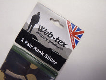 Charger l'image dans la galerie, DPM Rank Slides / Epaulette Pair Genuine British Army - Lance Corporal NEW - The Militaria Shop