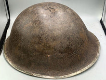 Load image into Gallery viewer, Original WW2 British / Canadian Army Mk3 Turtle Helmet - The Militaria Shop