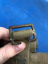Load image into Gallery viewer, WW2 British Army 37 Pattern Webbing Water Bottle Carrier Harness - 1945 Dated - The Militaria Shop
