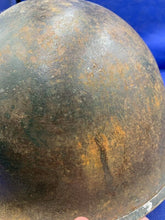 Load image into Gallery viewer, WW2 Canadian / British Army Mk3 Turtle Helmet Original - The Militaria Shop