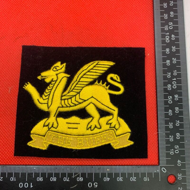 British Army The Buffs Regimental Embroidered Blazer Badge - The Militaria Shop
